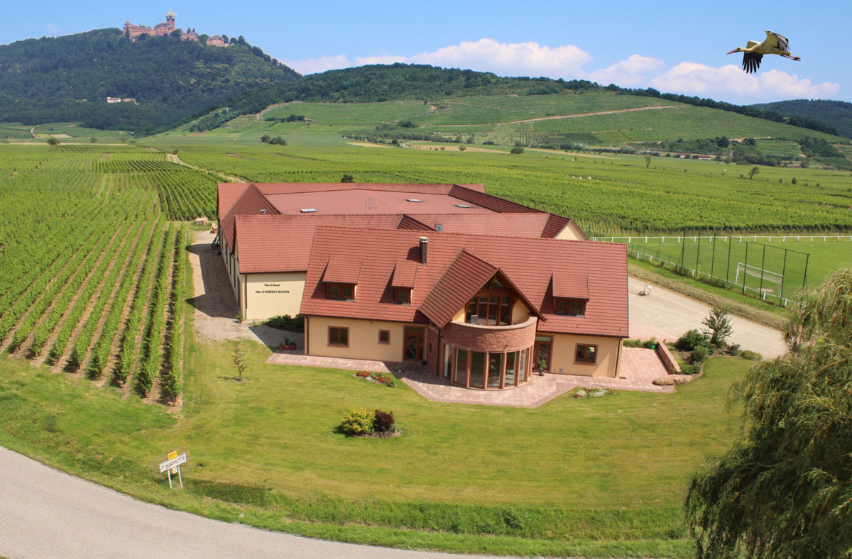 PRESTA DOMAINE | Vins Koeberlé Bléger Domaine<br/>Marc Koeberlé Bléger Vins, cépages et crémants d’Alsace à Saint-Hippolyte dans le Haut-Rhin Rodern